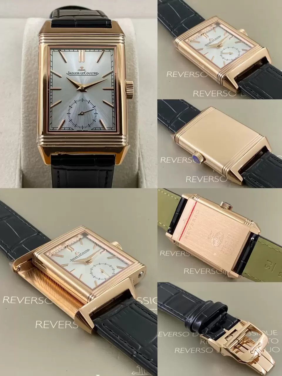 Jaeger-LeCoultre Reverso Tribute Monoface Small Seconds Q7132521 MG Fabbrica 1:1 Best Edition