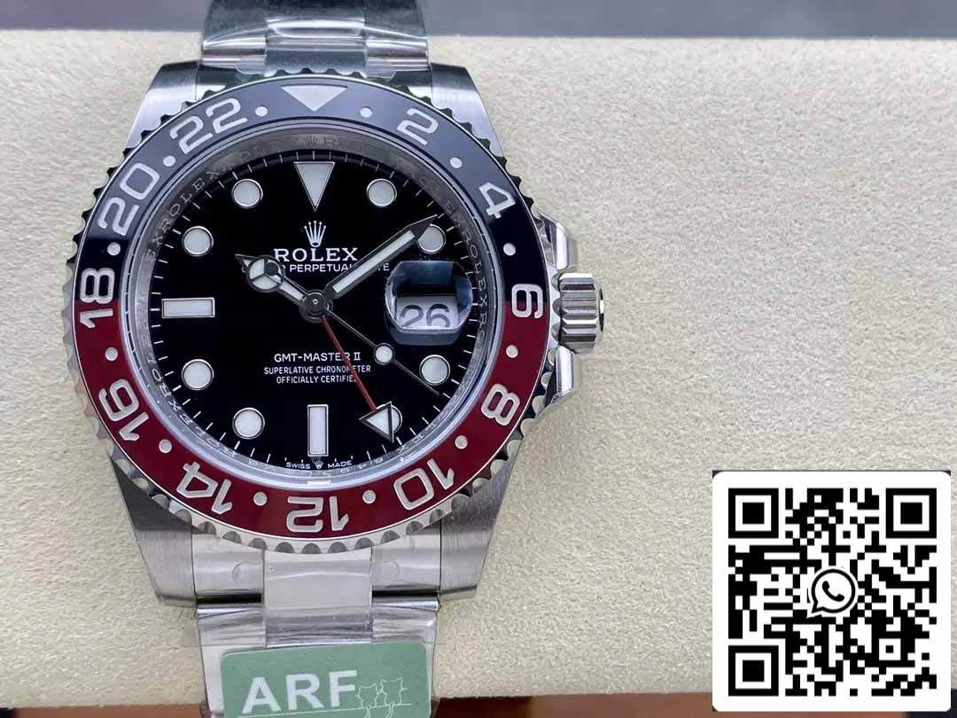 Rolex GMT Master II M126710BLRO-0001 Pepsi 1:1 edizione migliore from AR Fabbrica V4 upgrade Oyster cinturino