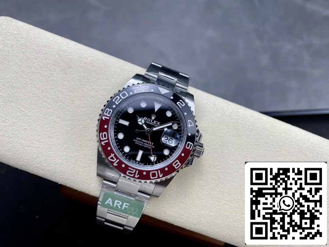 Rolex GMT Master II M126710BLRO-0001 Pepsi 1:1 edizione migliore from AR Fabbrica V4 upgrade Oyster cinturino