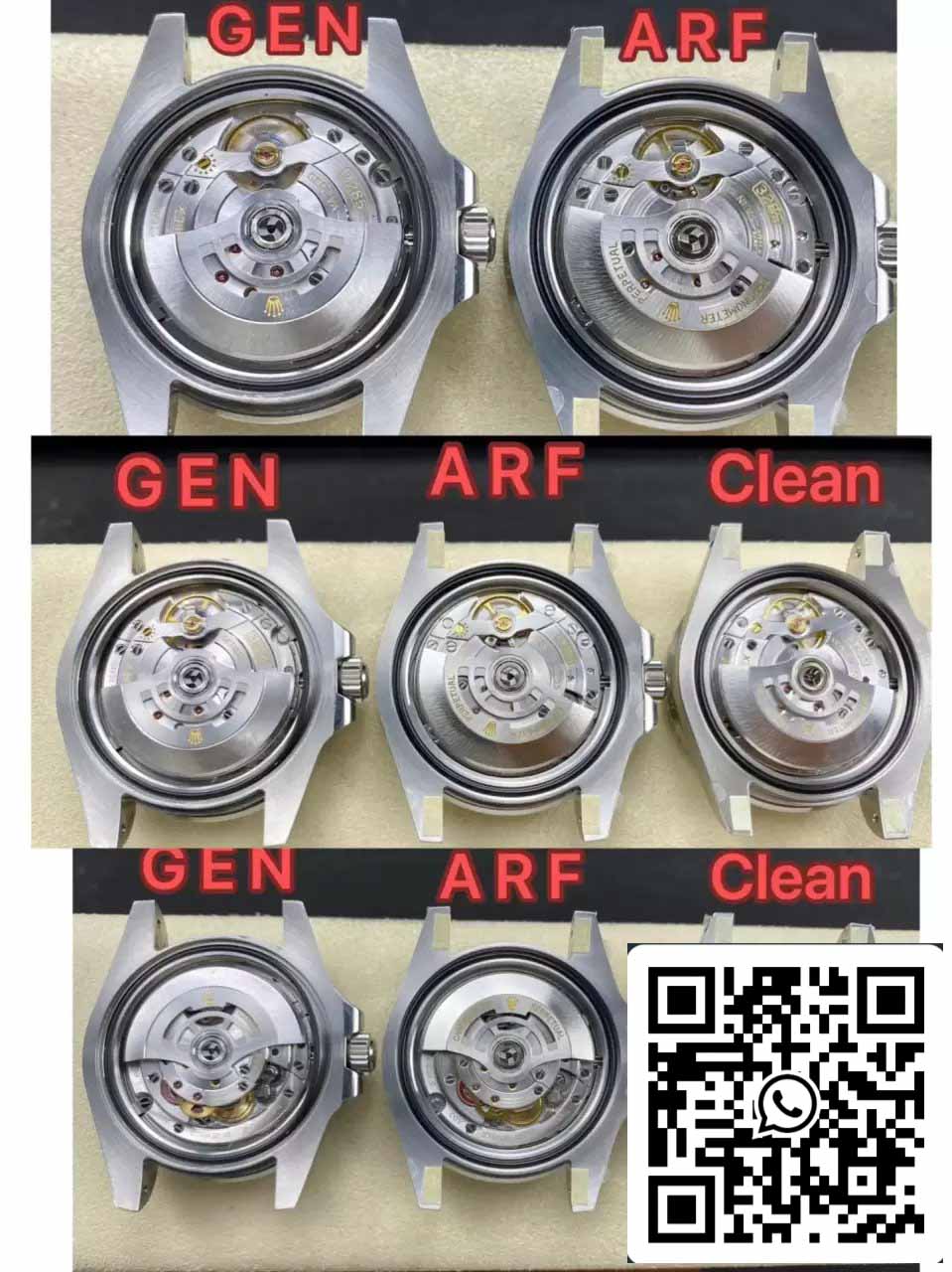 Rolex GMT Master II M126710BLRO-0001 Pepsi 1:1 edizione migliore from ARF Fabbrica V3 upgrade Jubilee cinturino