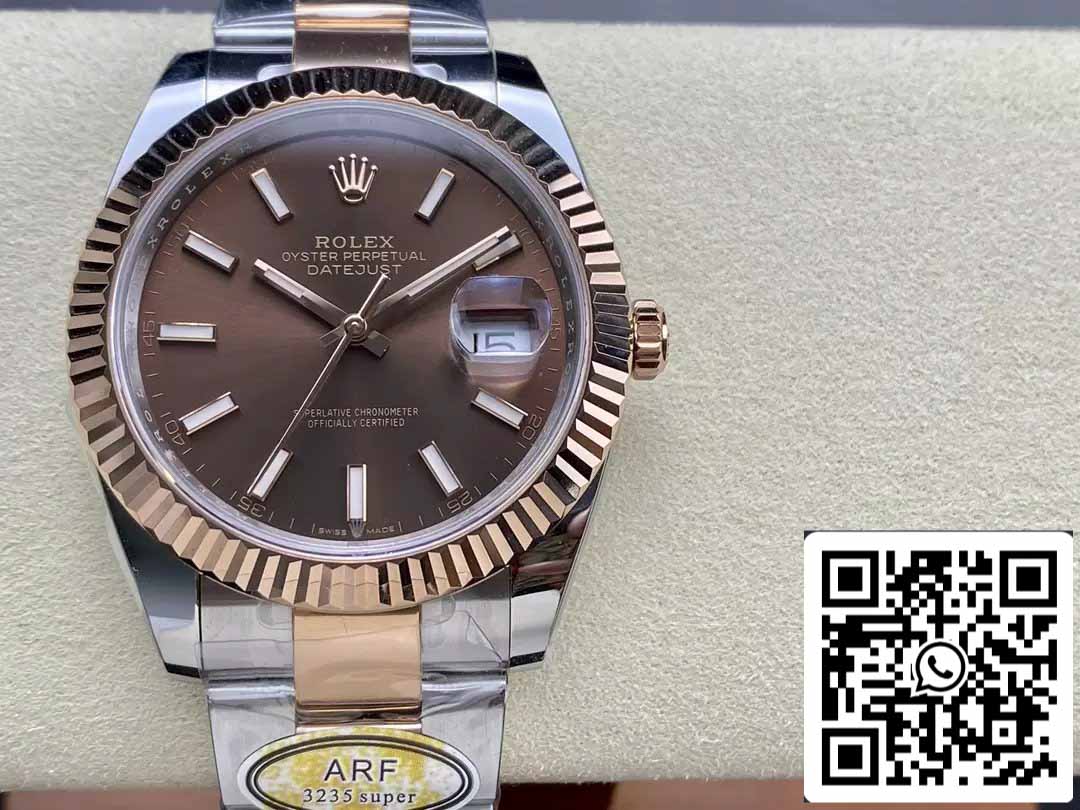 Rolex Datejust 126331-001 ARF Fabbrica 1:1 edizione migliore electroplated with 18k Oro