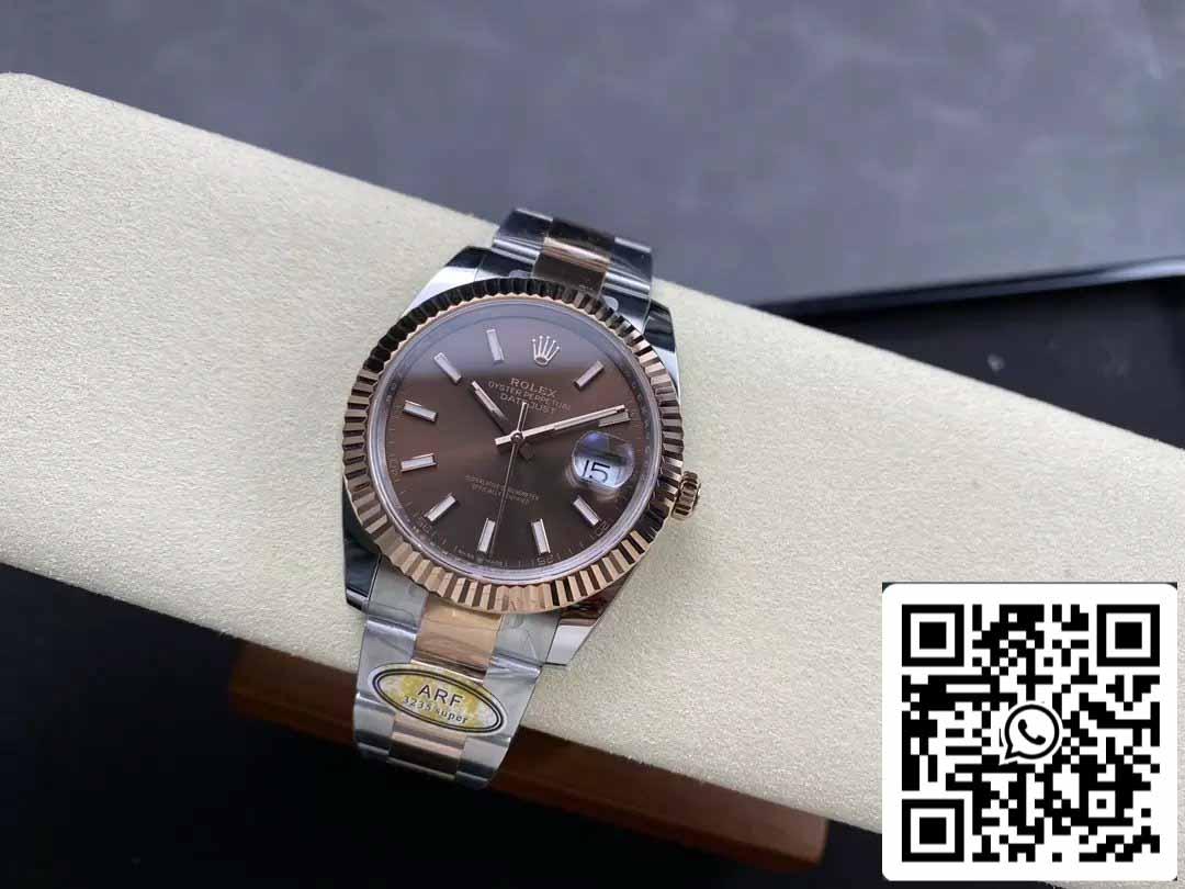 Rolex Datejust 126331-001 ARF Fabbrica 1:1 edizione migliore electroplated with 18k Oro