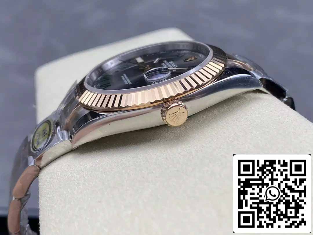 Rolex Datejust 41 126331 Wimbledon quadrante ARF Fabbrica 1:1 edizione migliore electroplated with 18k Oro