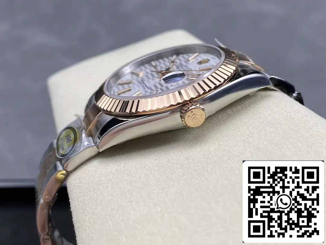 Rolex Datejust 41 126331-0017 Oyster cinturino ARF Fabbrica 1:1 edizione migliore electroplated with 18k Oro