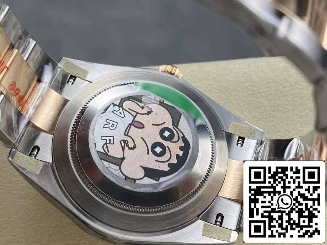 Rolex Datejust 41 126331-0017 Oyster cinturino ARF Fabbrica 1:1 edizione migliore electroplated with 18k Oro