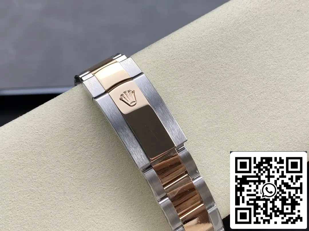Rolex Datejust 41 126331-0017 Oyster cinturino ARF Fabbrica 1:1 edizione migliore electroplated with 18k Oro