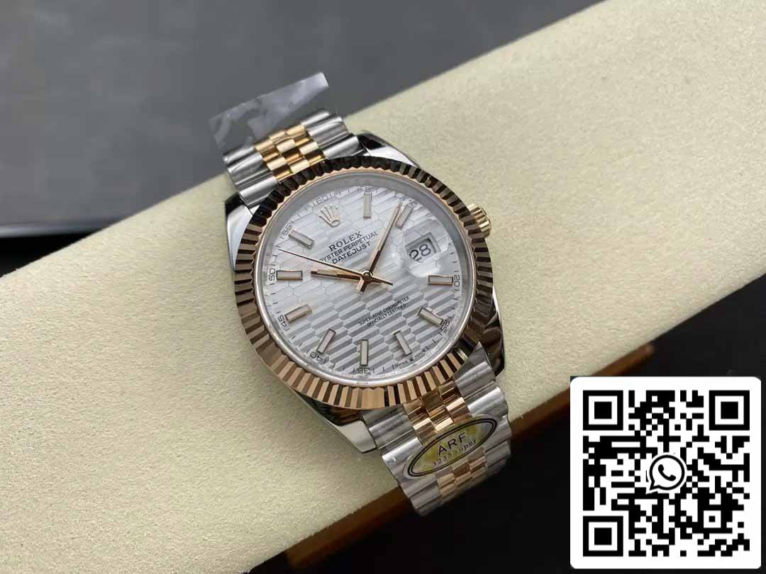 Rolex Datejust 41 126331 Jubilee cinturino ARF Fabbrica 1:1 edizione migliore electroplated with 18k Oro