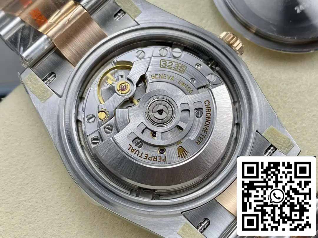 Rolex Datejust 126331-0009 Oyster cinturino ARF Fabbrica 1:1 edizione migliore electroplated with 18k Oro