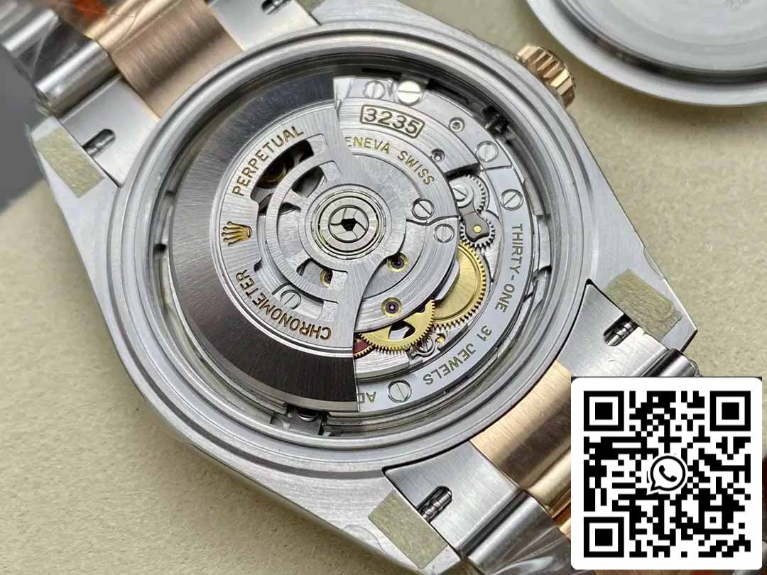 Rolex Datejust 126331-0009 Oyster cinturino ARF Fabbrica 1:1 edizione migliore electroplated with 18k Oro