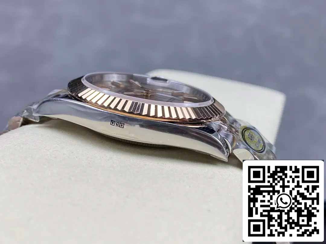 Rolex Datejust 126331-010 Jubilee cinturino ARF Fabbrica 1:1 edizione migliore electroplated with 18k Oro