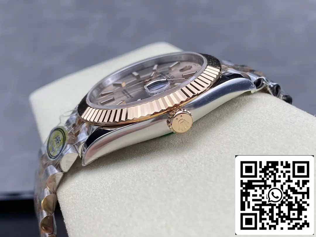 Rolex Datejust 126331-010 Jubilee cinturino ARF Fabbrica 1:1 edizione migliore electroplated with 18k Oro
