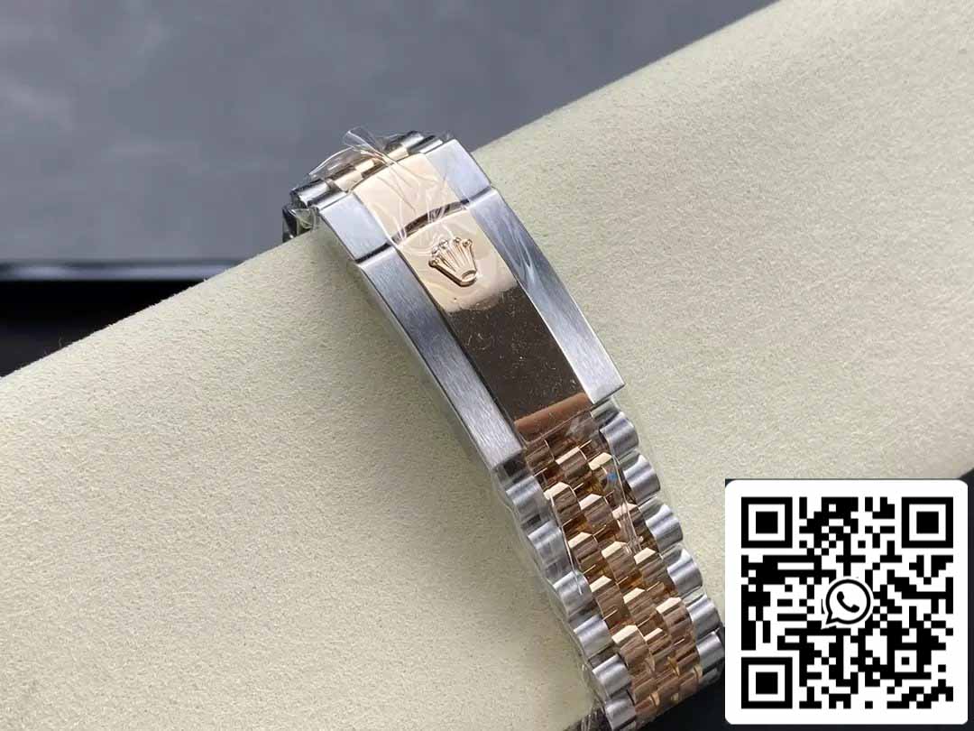 Rolex Datejust 126331-010 Jubilee cinturino ARF Fabbrica 1:1 edizione migliore electroplated with 18k Oro