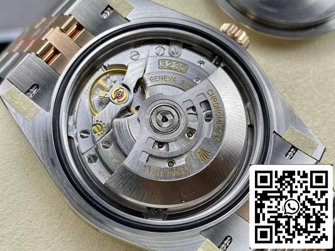 Rolex Datejust 126331-010 Jubilee cinturino ARF Fabbrica 1:1 edizione migliore electroplated with 18k Oro