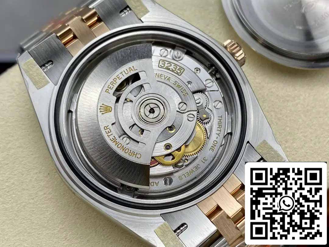Rolex Datejust 126331-010 Jubilee cinturino ARF Fabbrica 1:1 edizione migliore electroplated with 18k Oro