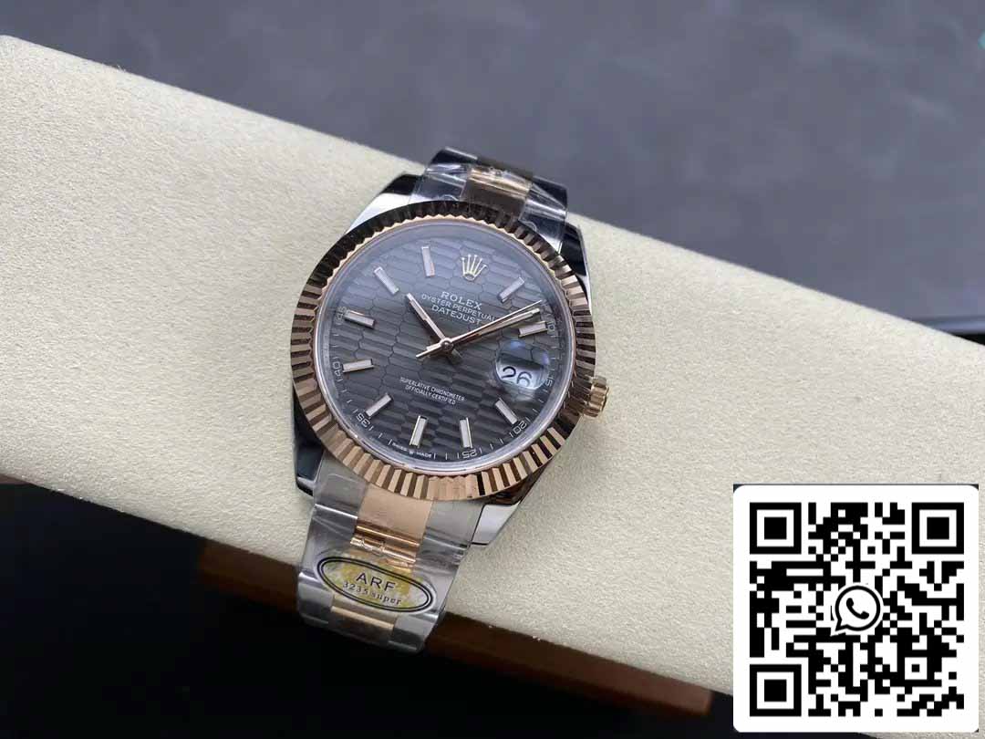 Rolex Datejust 126331-0019 Oyster cinturino ARF Fabbrica 1:1 edizione migliore electroplated with 18k Oro