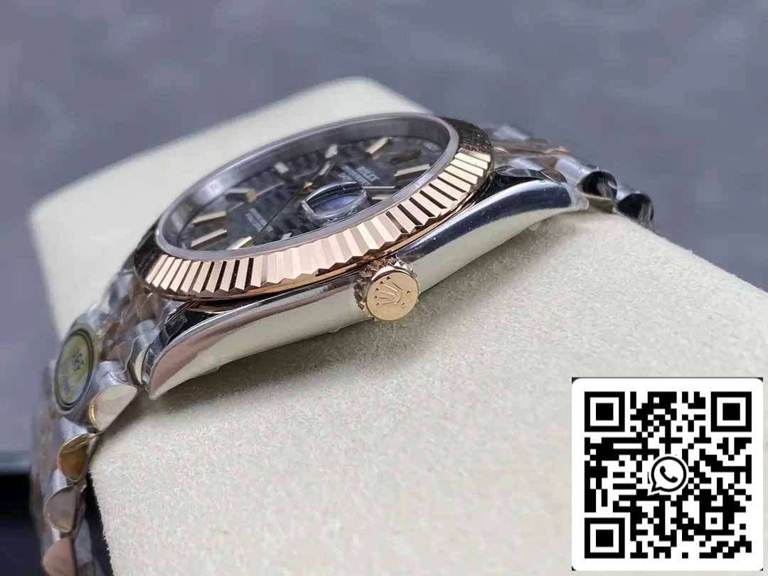 Rolex Datejust 126331-001 Jubilee cinturino ARF Fabbrica 1:1 edizione migliore electroplated with 18k Oro