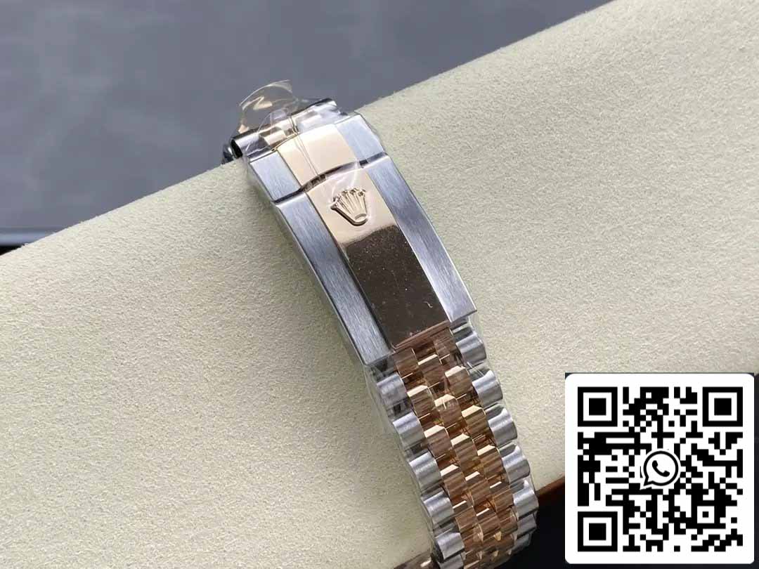 Rolex Datejust 126331-001 Jubilee cinturino ARF Fabbrica 1:1 edizione migliore electroplated with 18k Oro