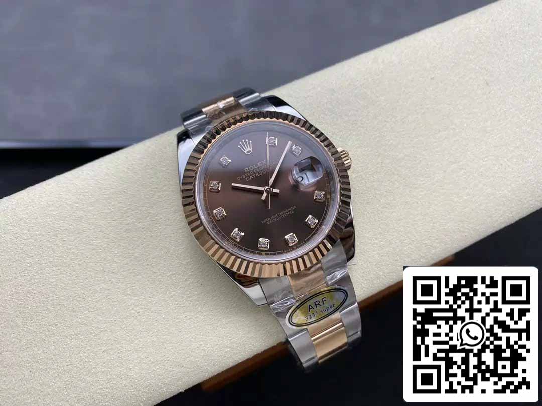 Rolex Datejust 126331-0003 ARF Fabbrica 1:1 edizione migliore electroplated with 18k Oro
