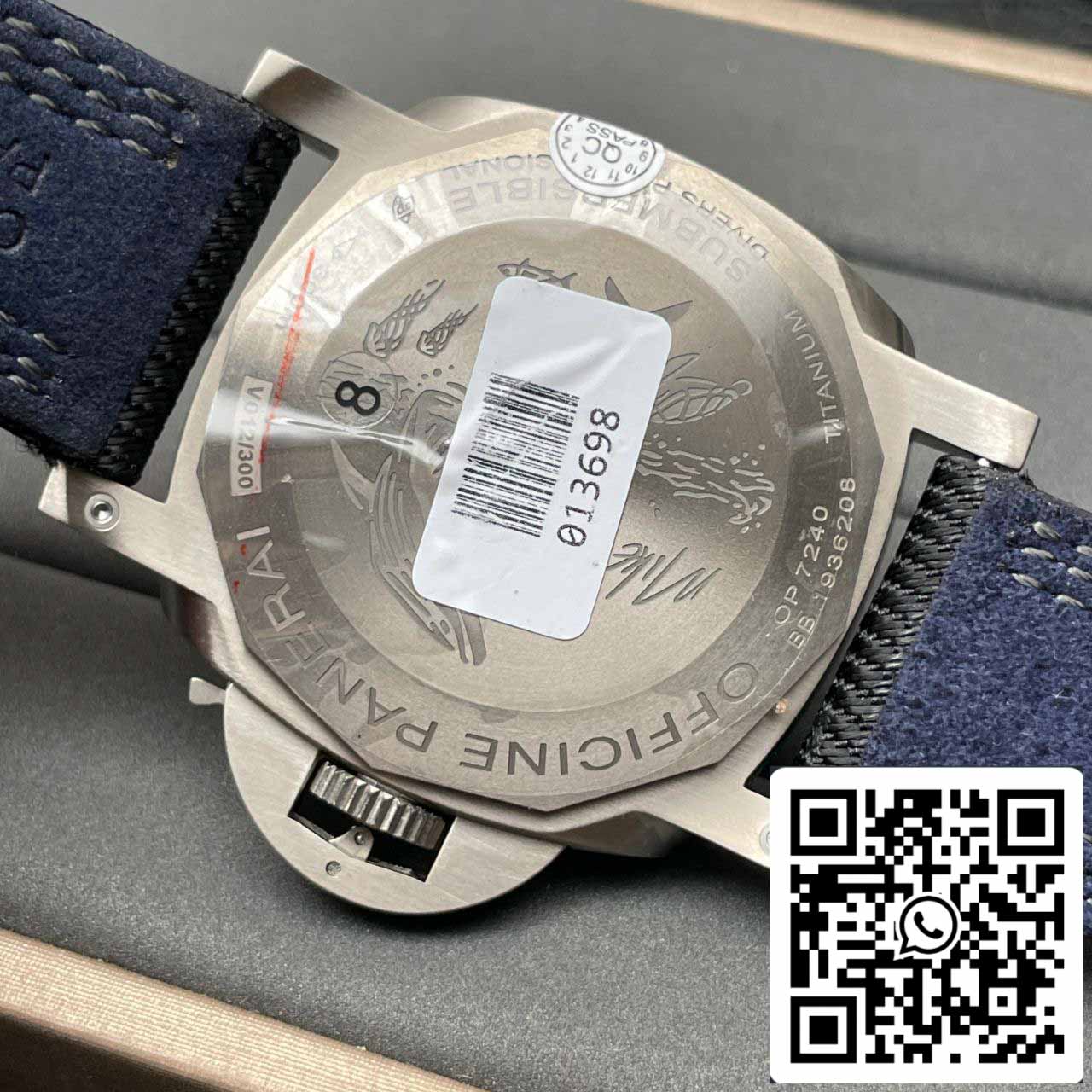 Panerai Sumergible PAM00984 1:1 edizione migliore VS Fabbrica quadrante nero Swiss P.9010