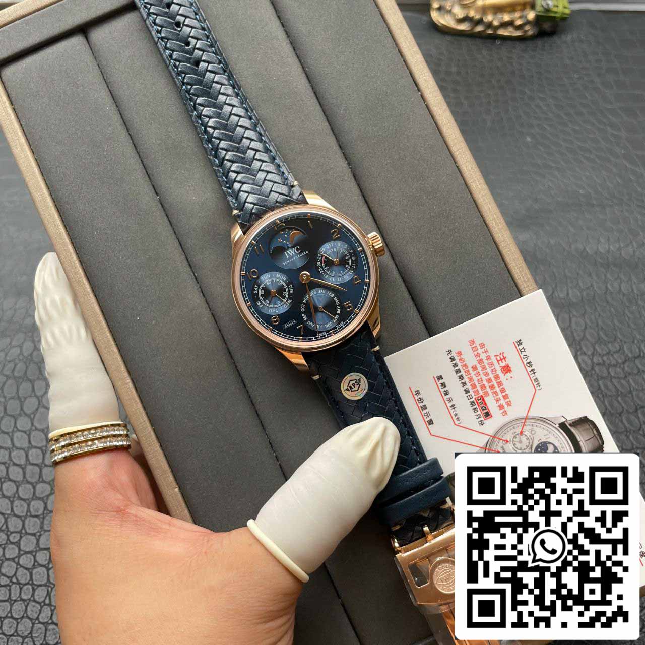 IWC Portuguese Perpetual Calendar IW503312 1:1 edizione migliore APS Fabbrica Oro Cassa