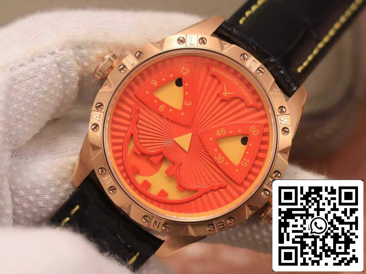 Konstantin Chaykin Joker K07 Pumpkin Head with its bright orange 1:1 Best Edition TW Fabbrica V3s Version