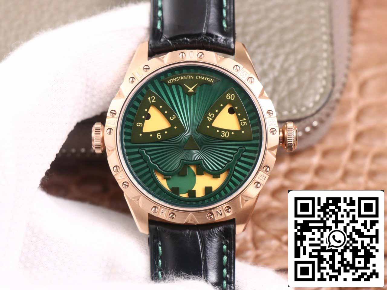 Konstantin Chaykin Joker K07 Green Halloween Black cinturino 1:1 Best Edition TW Fabbrica V3s Version
