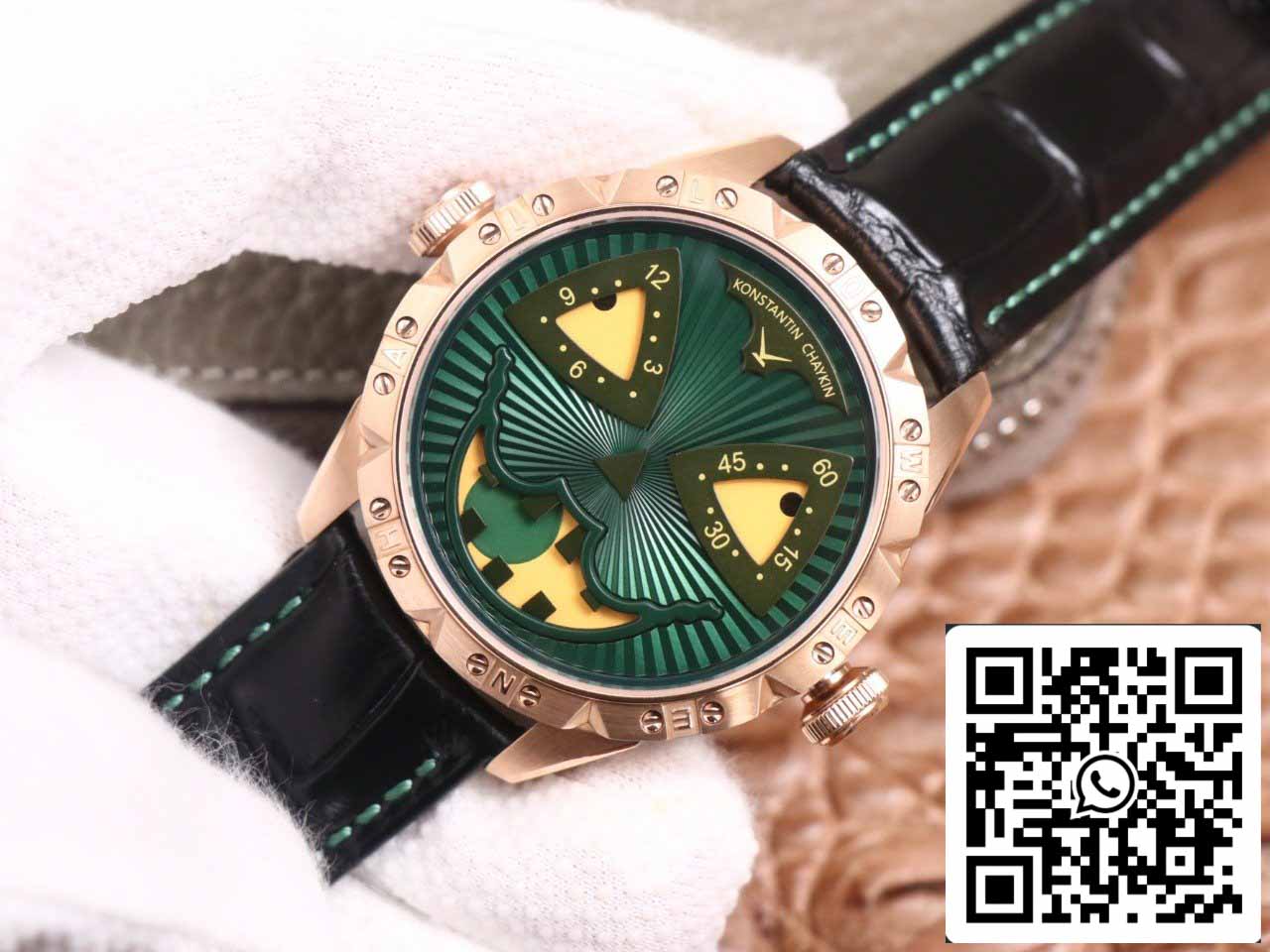 Konstantin Chaykin Joker K07 Green Halloween Black cinturino 1:1 Best Edition TW Fabbrica V3s Version
