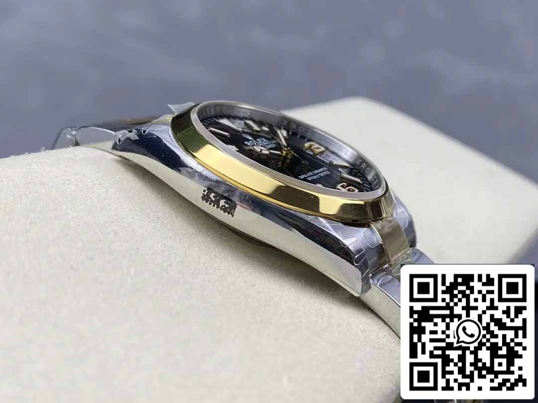 Rolex Explorer M124273-0001 36MM 1:1 edizione migliore VS Fabbrica quadrante nero Acciaio and Oro