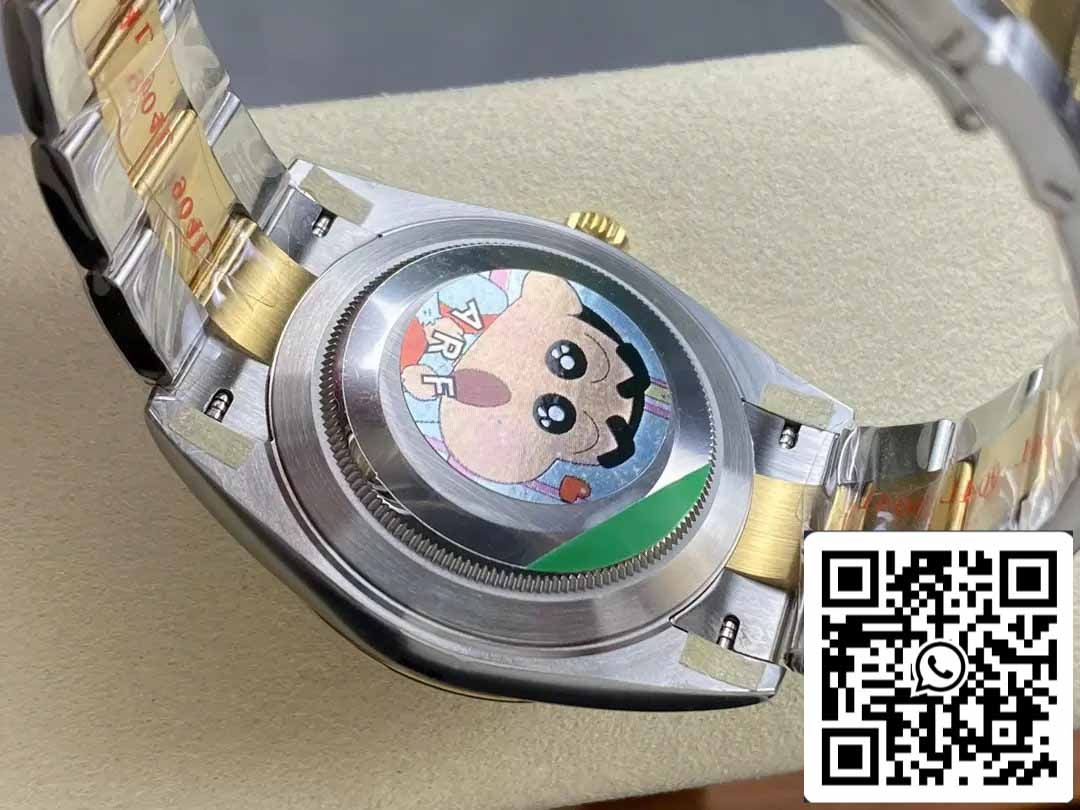 Rolex Datejust m126333-0001 Oyster cinturino ARF Fabbrica 1:1 edizione migliore electroplated with 18k Oro