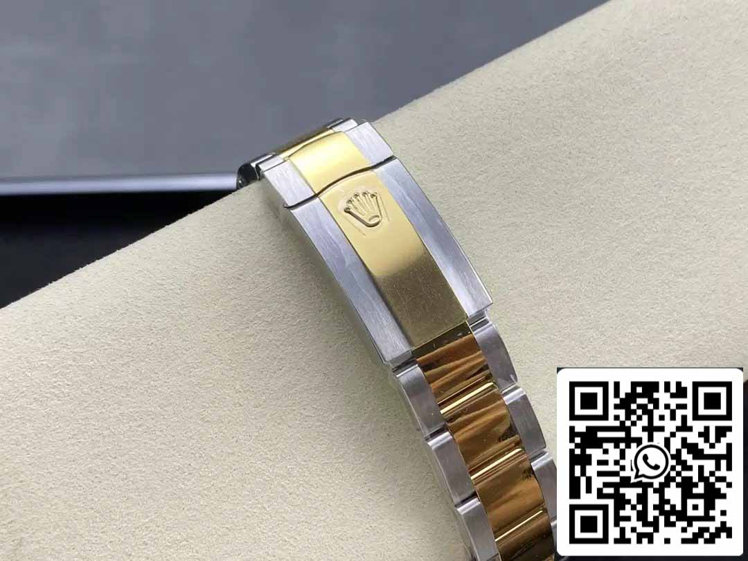 Rolex Datejust m126333-0001 Oyster cinturino ARF Fabbrica 1:1 edizione migliore electroplated with 18k Oro