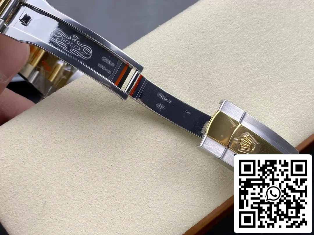 Rolex Datejust m126333-0013 Oyster cinturino ARF Fabbrica 1:1 edizione migliore electroplated with 18k Oro