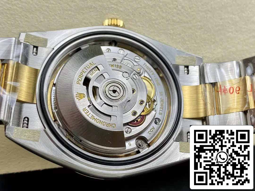 Rolex Datejust m126333-0001 Oyster cinturino ARF Fabbrica 1:1 edizione migliore electroplated with 18k Oro