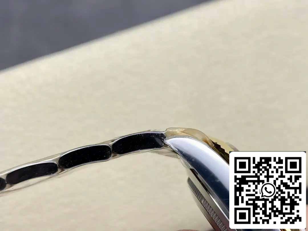 Rolex Datejust m126333-0001 Oyster cinturino ARF Fabbrica 1:1 edizione migliore electroplated with 18k Oro