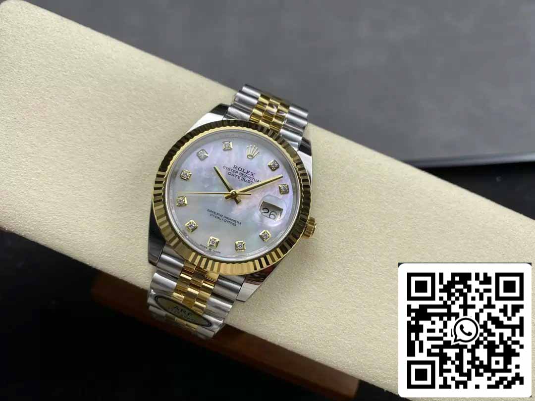 Rolex Datejust m126333-0018 ARF Fabbrica 1:1 edizione migliore electroplated with 18k Oro