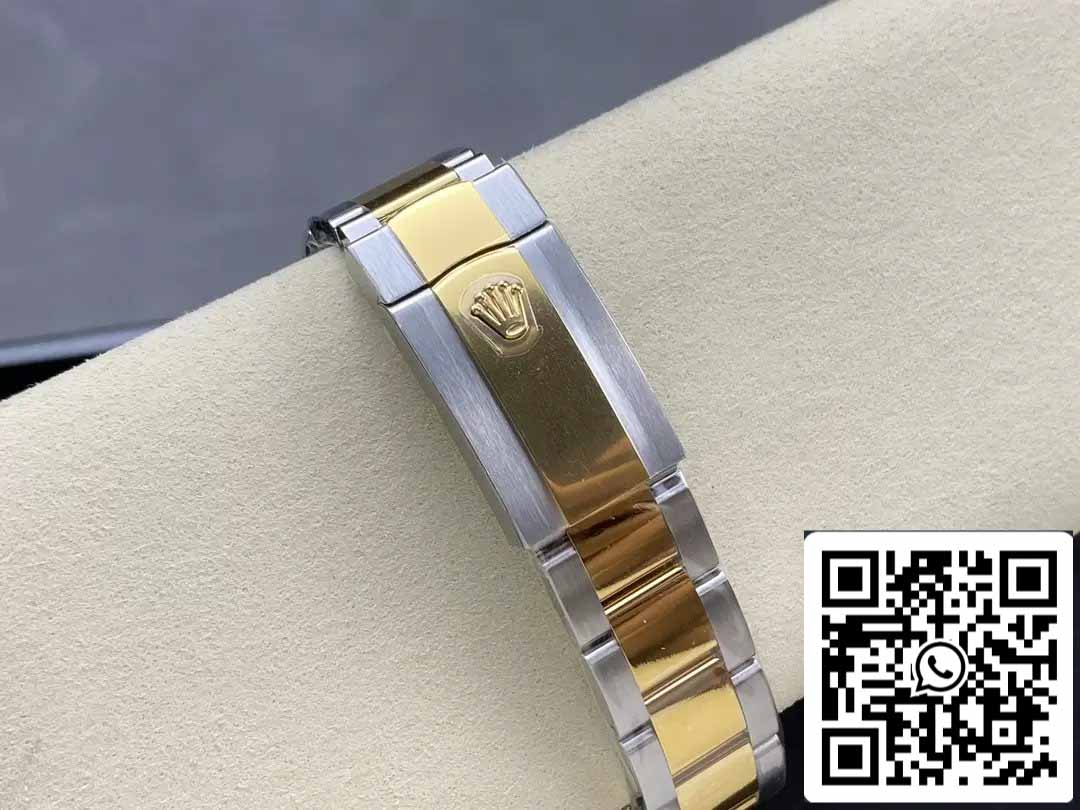 Rolex Datejust m126333-0011 Oyster cinturino ARF Fabbrica 1:1 edizione migliore electroplated with 18k Oro