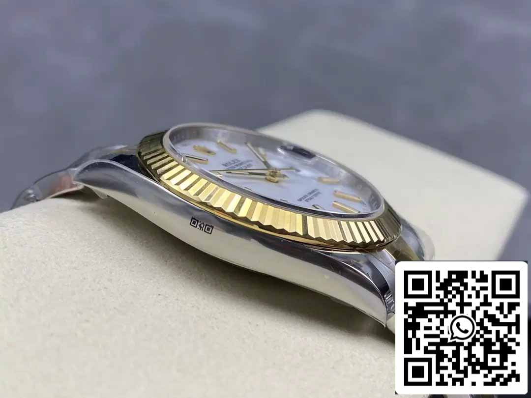 Rolex Datejust m126333-0015 Oyster cinturino ARF Fabbrica 1:1 edizione migliore electroplated with 18k Oro