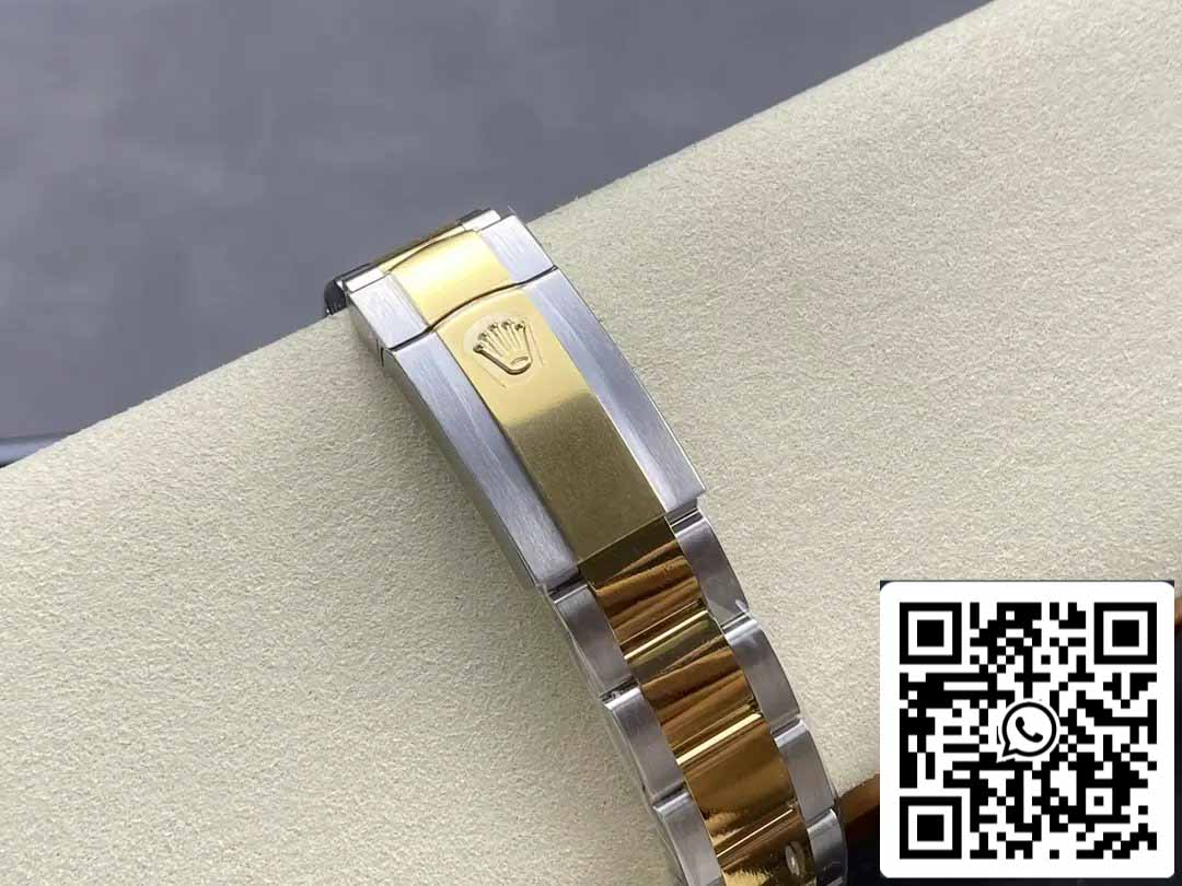 Rolex Datejust m126333-0015 Oyster cinturino ARF Fabbrica 1:1 edizione migliore electroplated with 18k Oro