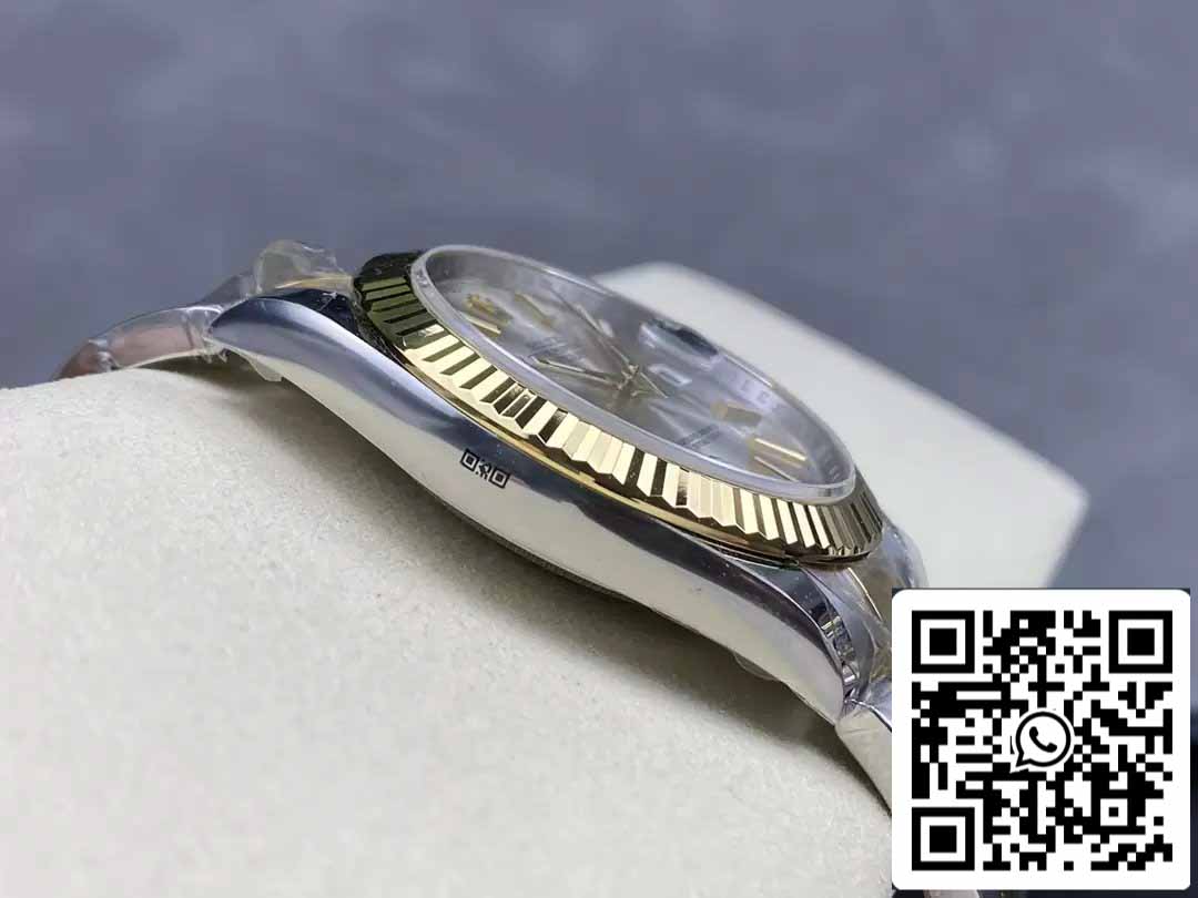 Rolex Datejust m126333-0001 Oyster cinturino ARF Fabbrica 1:1 edizione migliore electroplated with 18k Oro