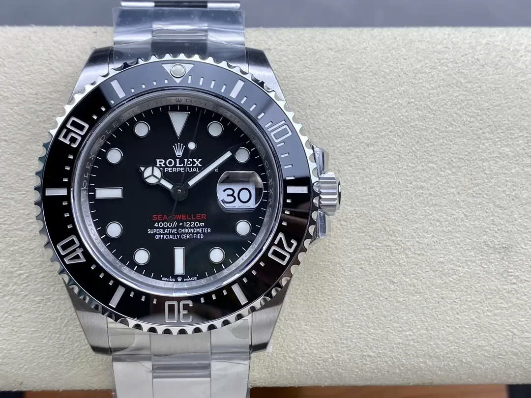 Rolex Sea-Dweller M126600-0002 1:1 edizione migliore VS Fabbrica quadrante nero