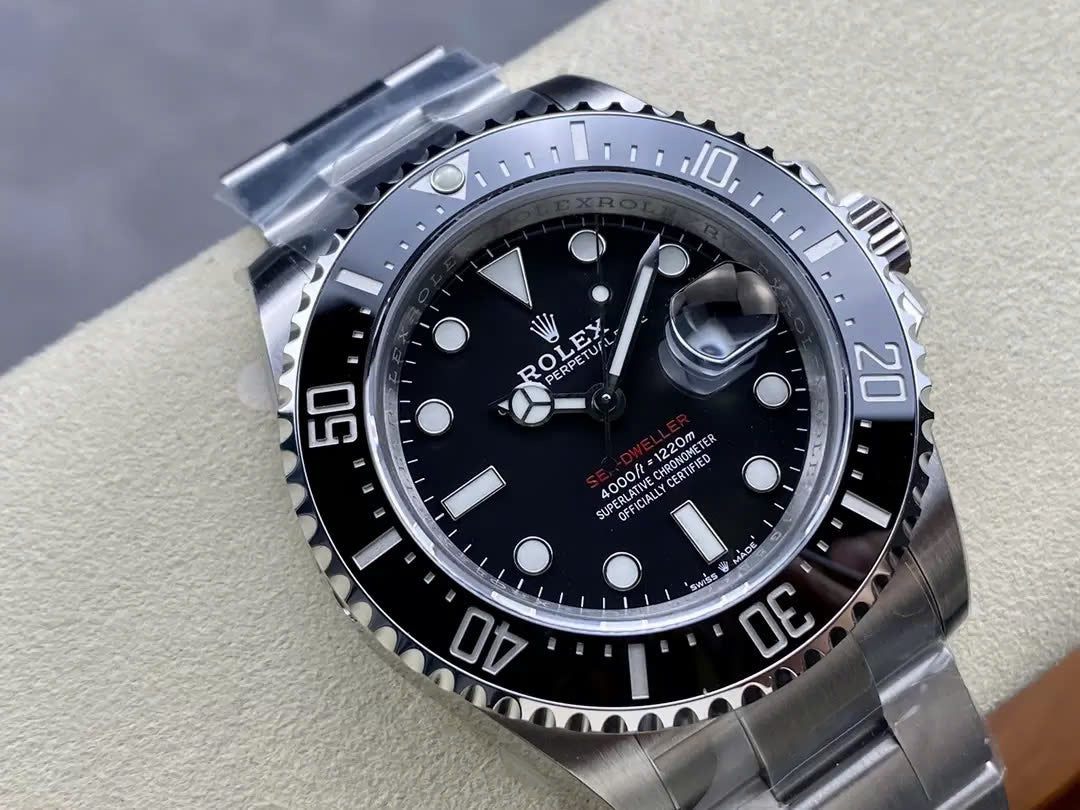 Rolex Sea-Dweller M126600-0002 1:1 edizione migliore VS Fabbrica quadrante nero