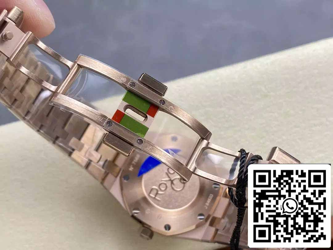 Audemars Piguet 67651 Quartz 33mm 1:1 Best Edition ZF Fabbrica Brown Dial Rose Gold
