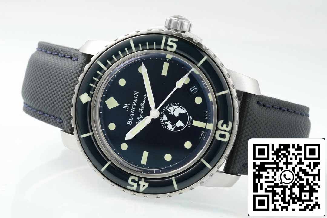Blancpain Fifty Fathoms Ocean Commitment III 5008 11B40 NAOA 1:1 Best Edition ZF Fabbrica