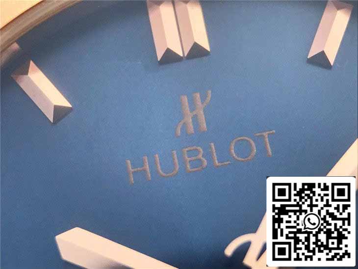 Hublot Classic Fusion 542.OX.7180.LR 1:1 edizione migliore JJ Fabbrica Blue Dial Rose Gold