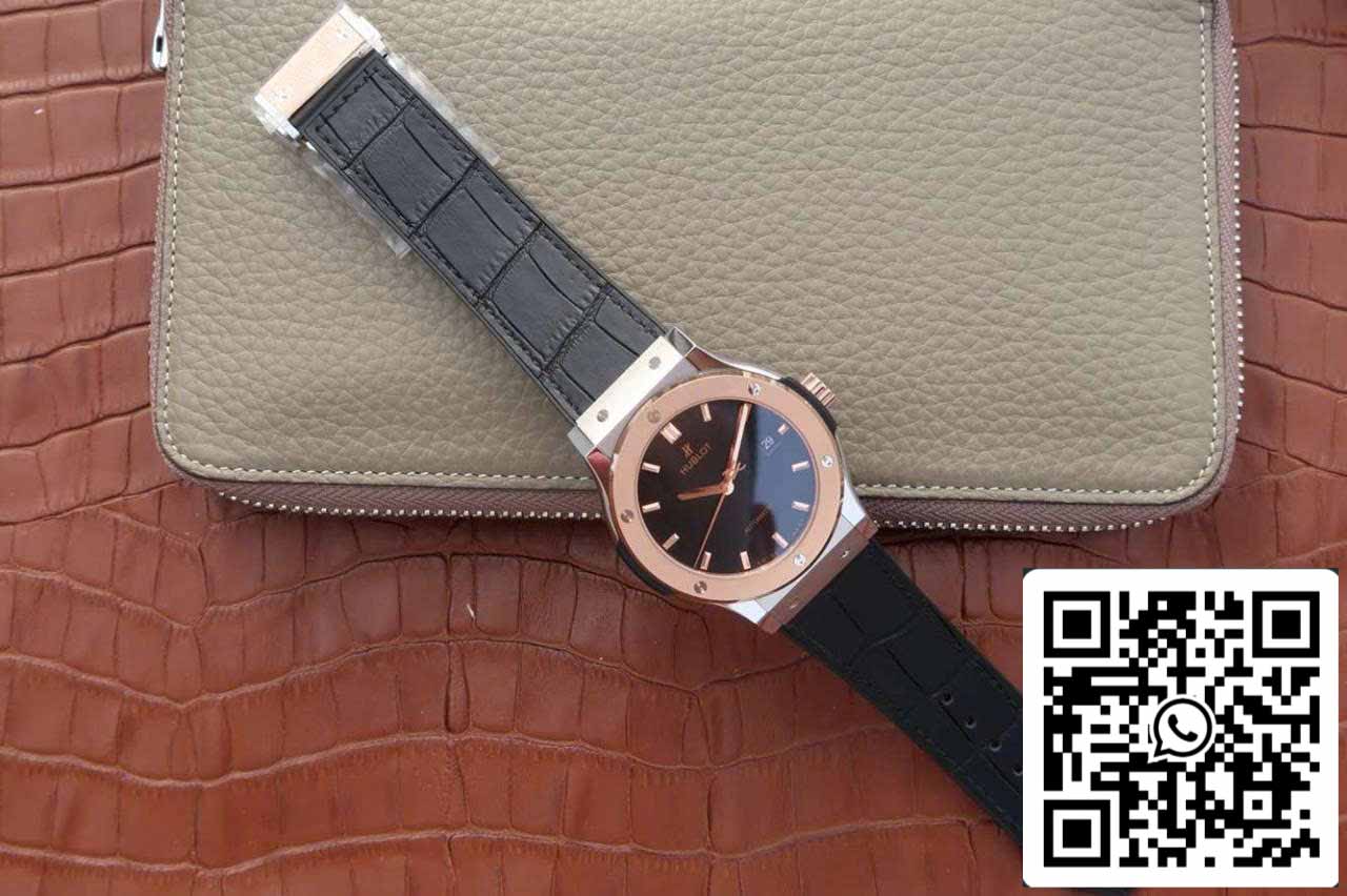 Hublot Classic Fusion 542.NO.1181.LR 1:1 edição melhor JJ Fabbrica mostrador preto