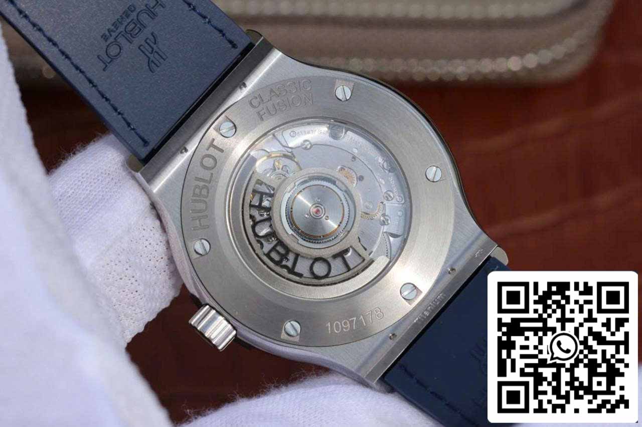 Hublot Classic Fusion 542.NX.7170.LR 1:1 edizione migliore JJ Fabbrica Blue Dial