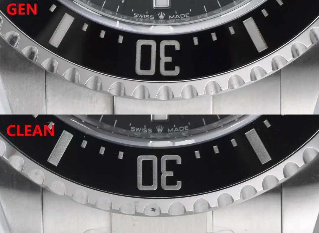 Rolex Sea Dweller M126600-0002 1:1 edizione migliore Clean Fabbrica quadrante nero