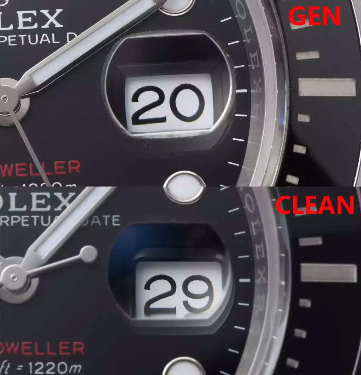 Rolex Sea Dweller M126600-0002 1:1 edizione migliore Clean Fabbrica quadrante nero