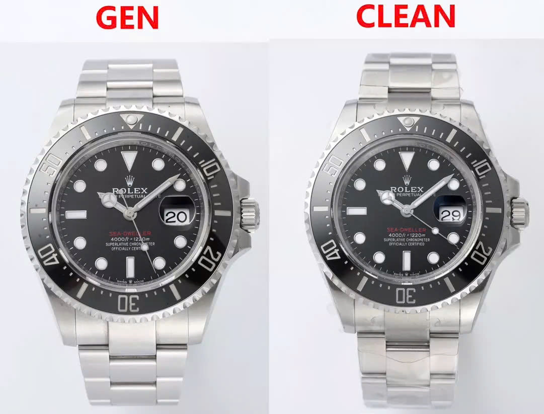 Rolex Sea Dweller M126600-0002 1:1 edizione migliore Clean Fabbrica quadrante nero
