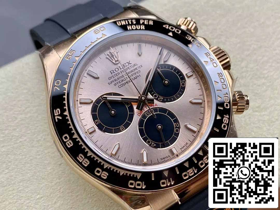 Rolex Cosmograph Daytona m126515 1:1 Best Edition QF Fabbrica 4131 movimento Pink Dial