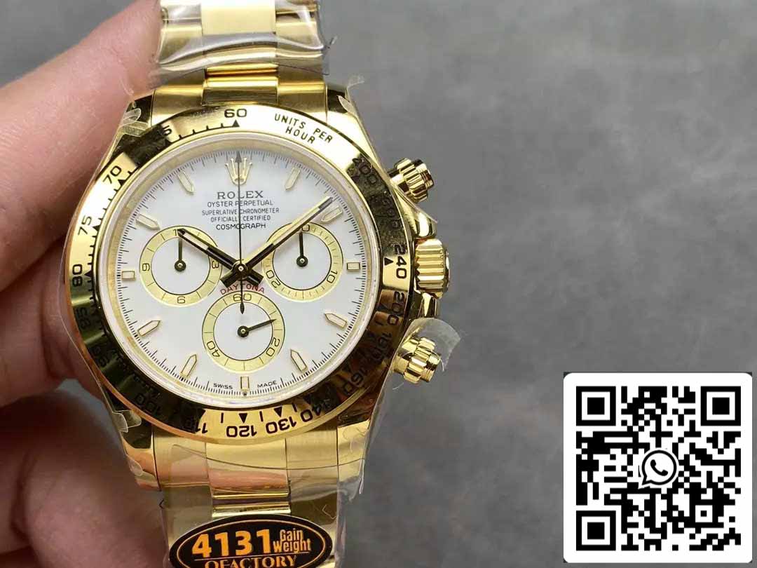 Rolex Cosmograph Daytona m126508-0001 1:1 Best Edition QF Fabbrica 4131 movimento